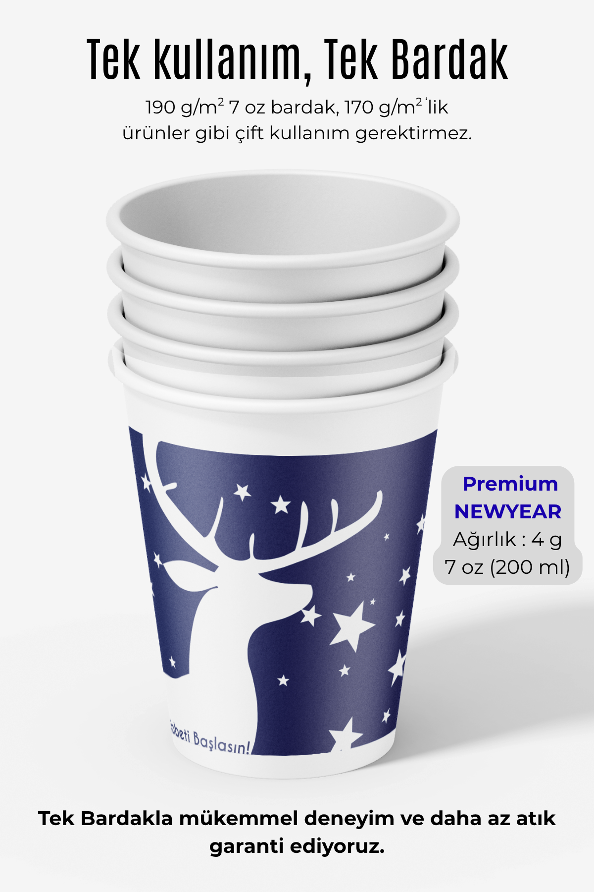 Deer Blue -  Mavi